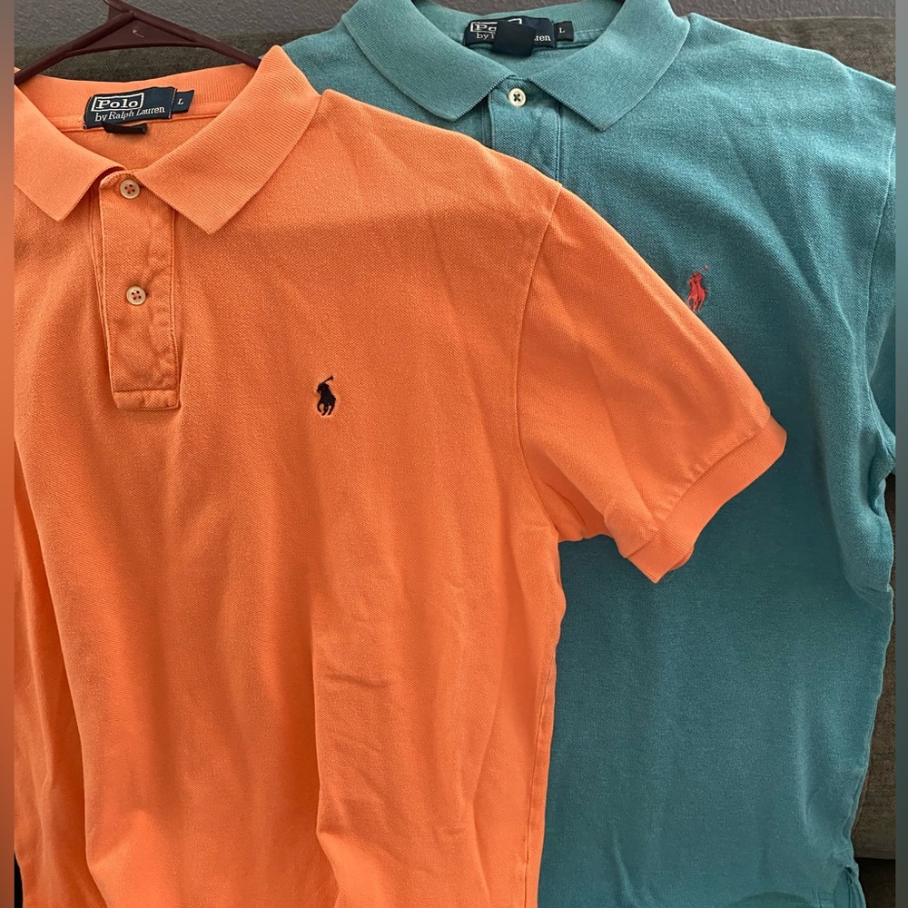 Polo bundle 2 shirts size Large